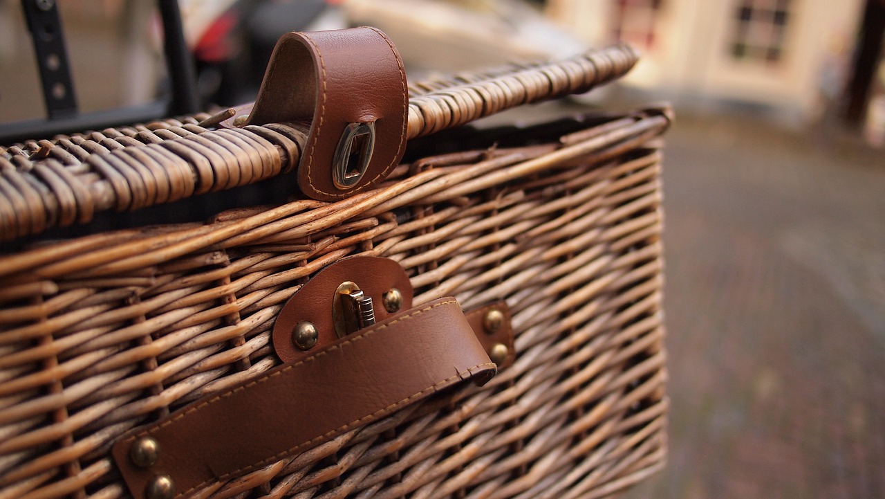 basket bike bicycle free photo