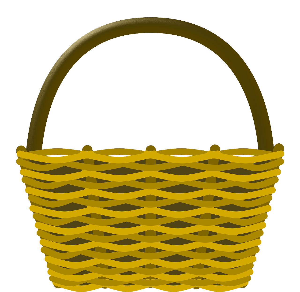 basket shopping wicker basket free photo