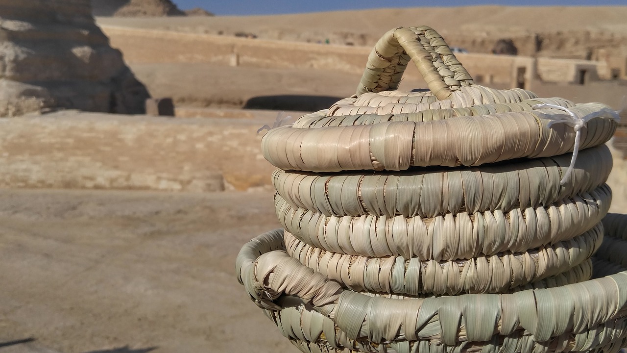 basket egypt sphinx free photo