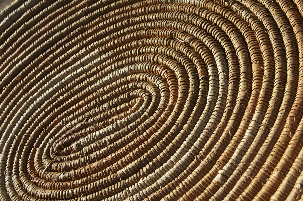 basket weaving braided free photo