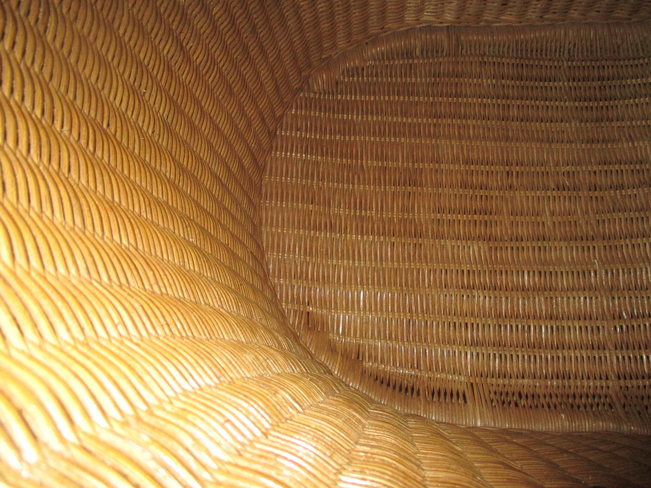 basket wicker chair wicker free photo