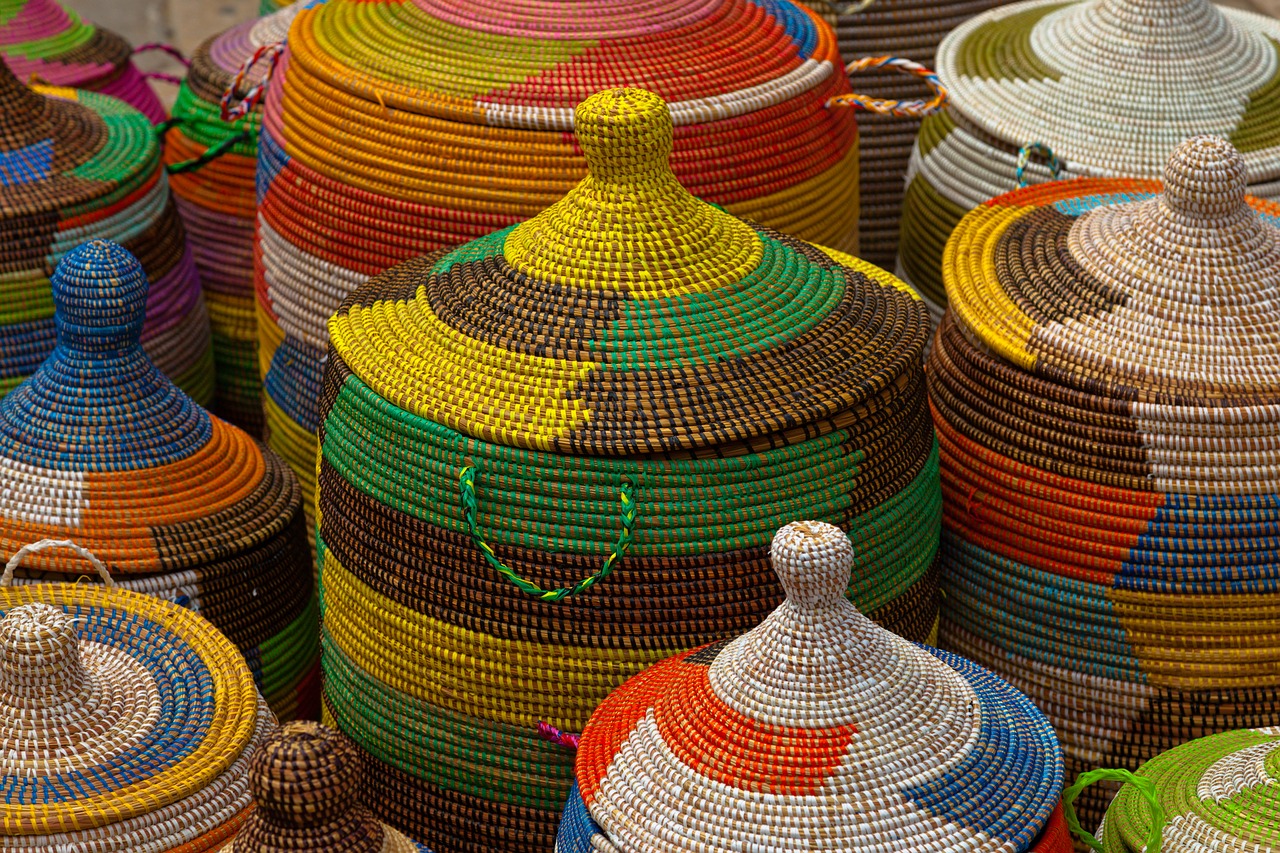 basket color colorful color free photo
