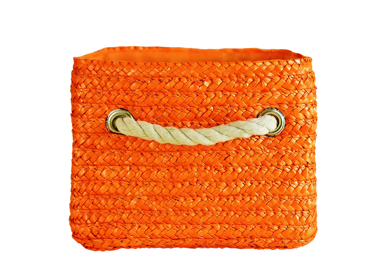 basket orange colorful free photo