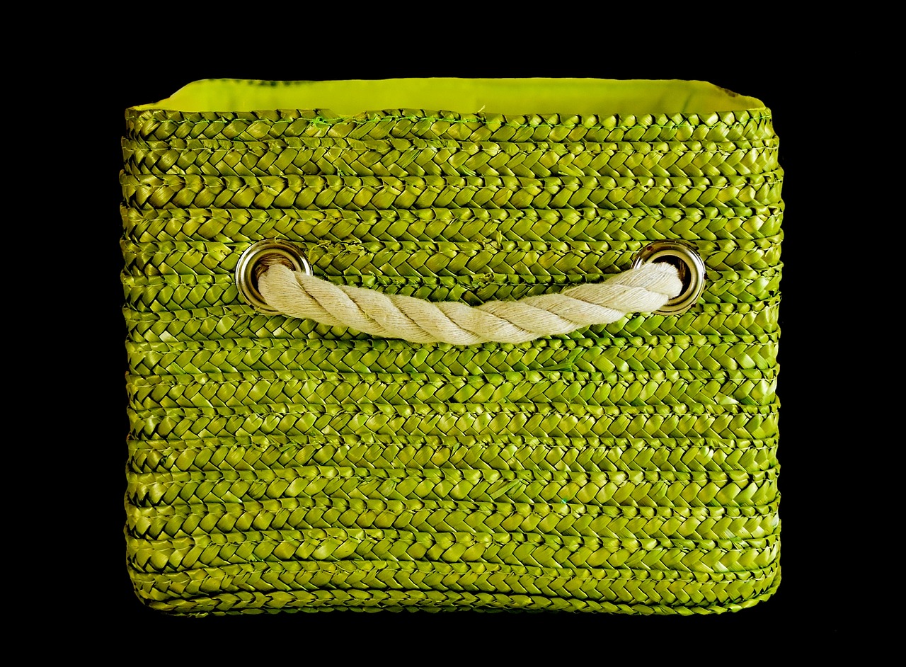 basket green colorful free photo