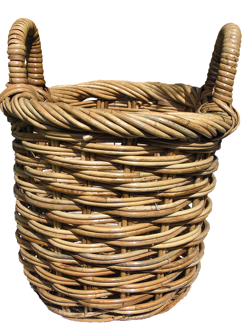 basket cane handmade free photo