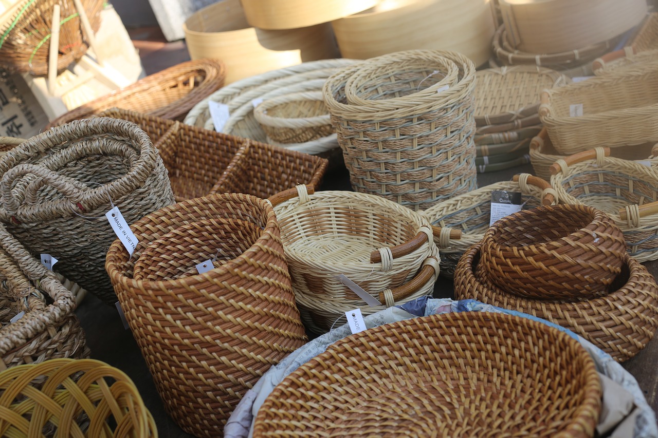 basket market food free photo