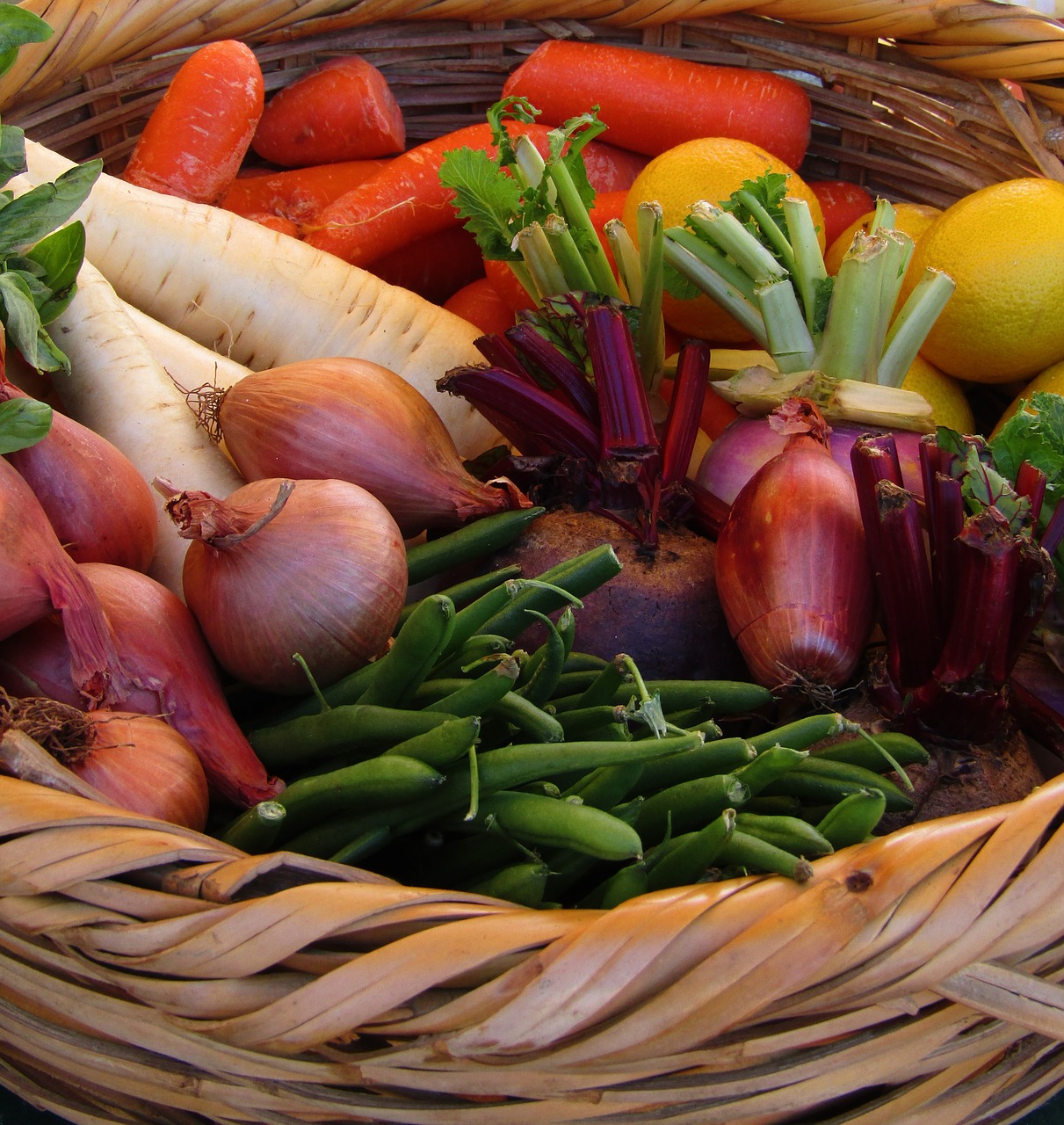 basket  market  food free photo