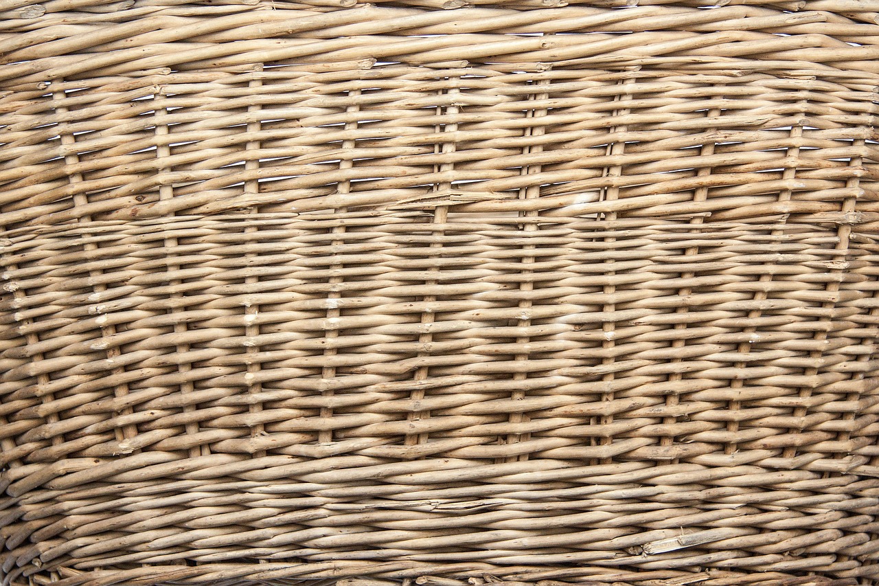 basket braided tank woods free photo
