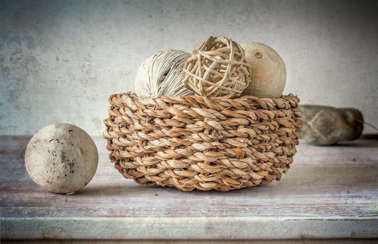 basket fruits white free photo