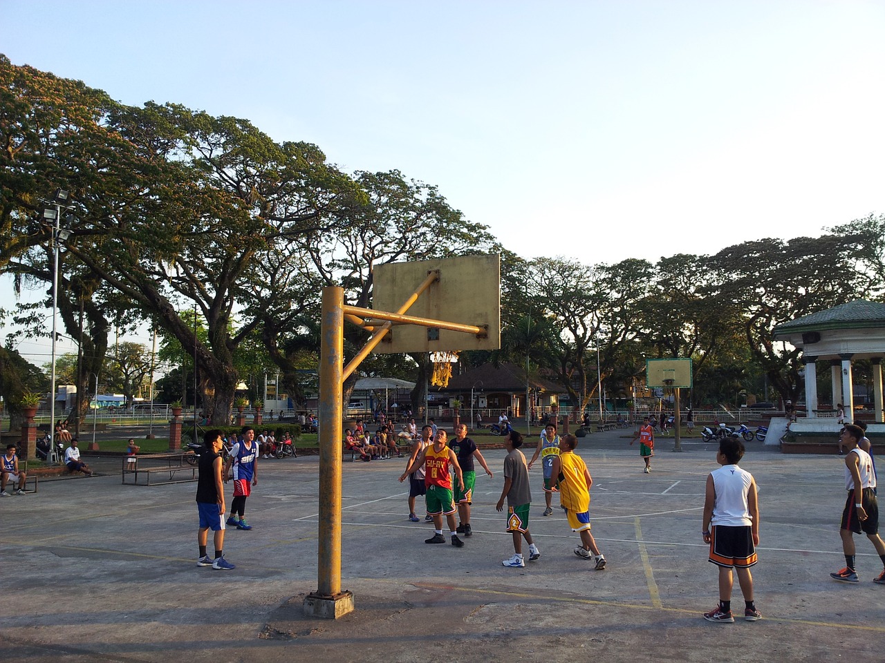 basketball plaza philippines free photo