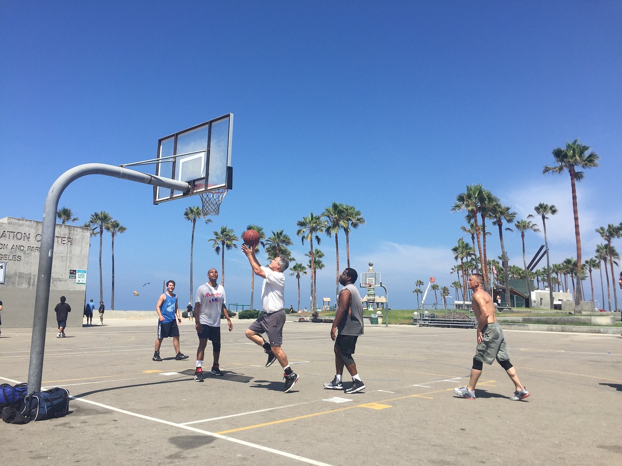 basketball venice california free photo