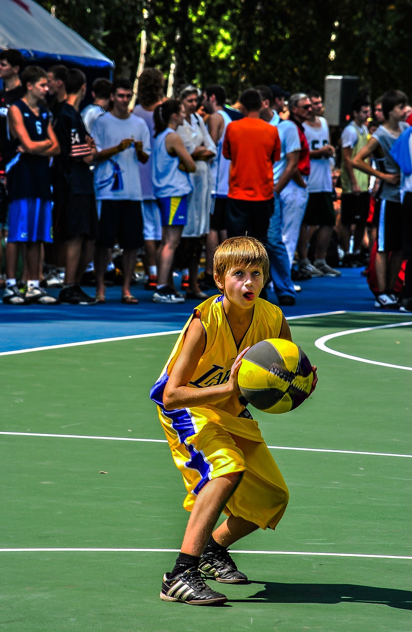 basketball boy ball free photo