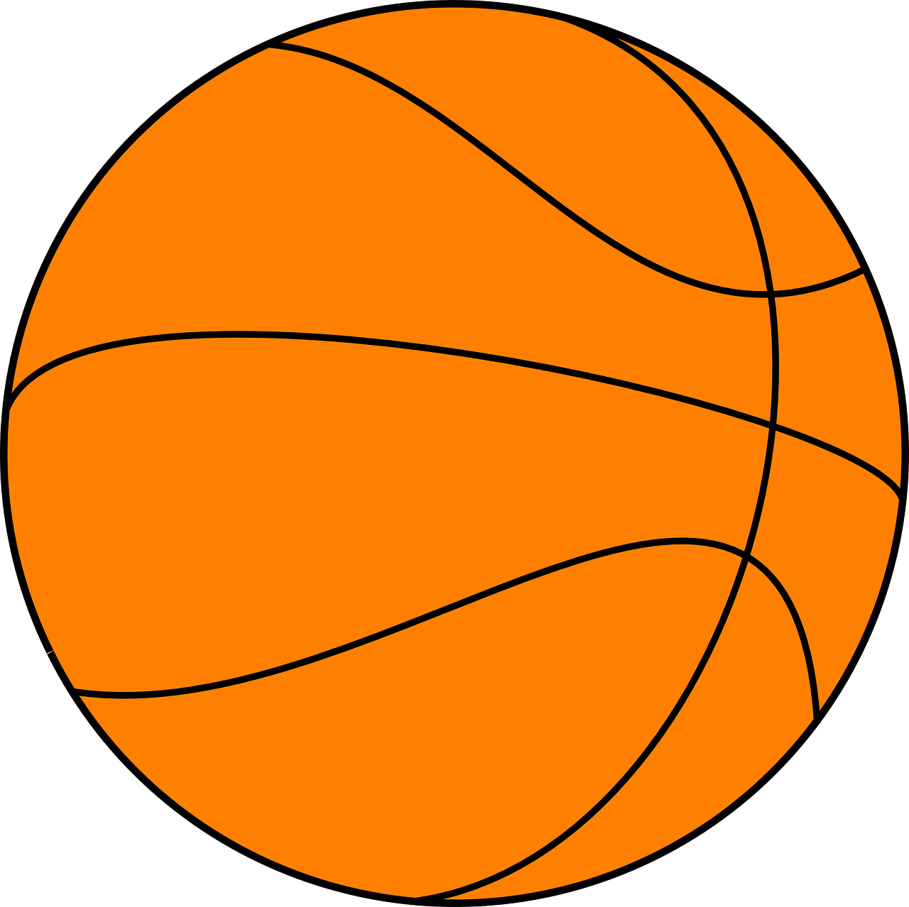 basketball orange sport free photo