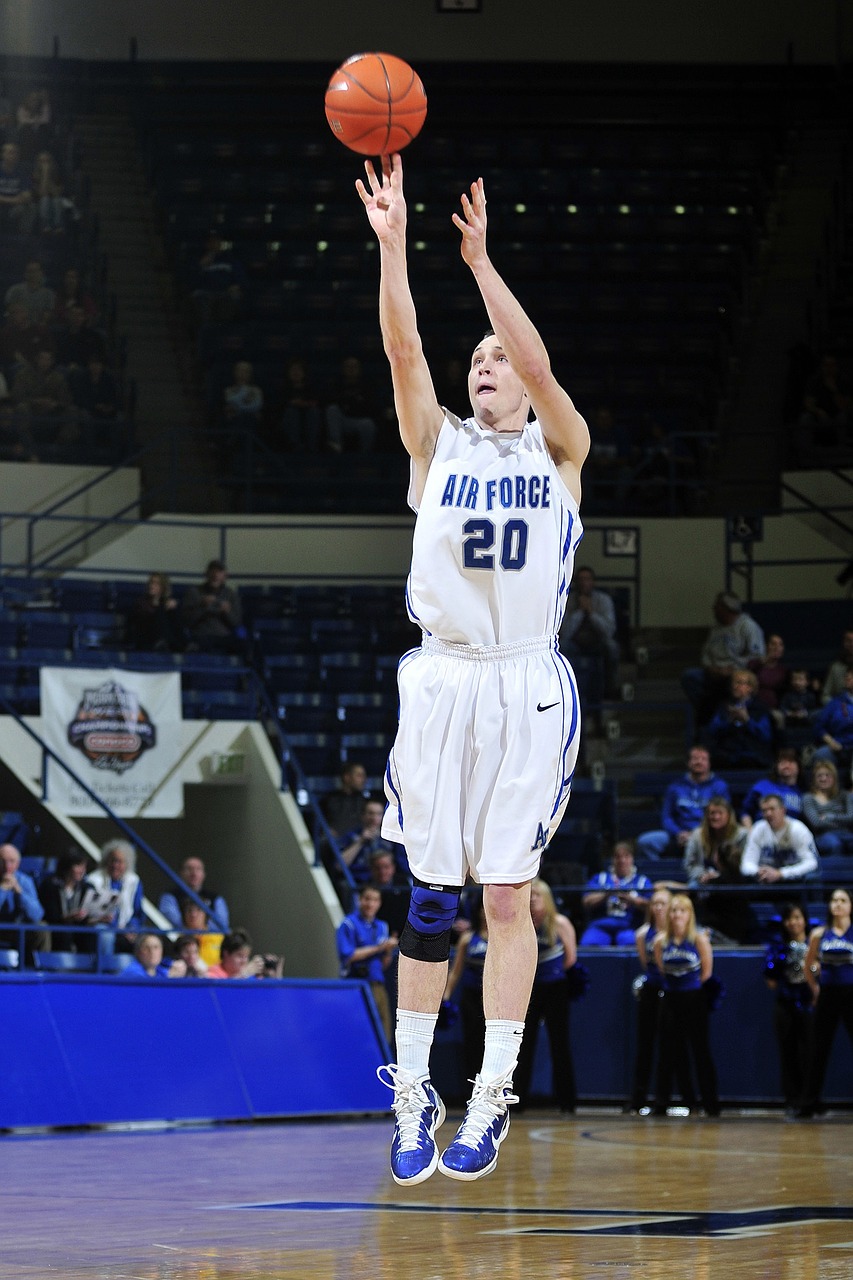 basketball jump shot free photo