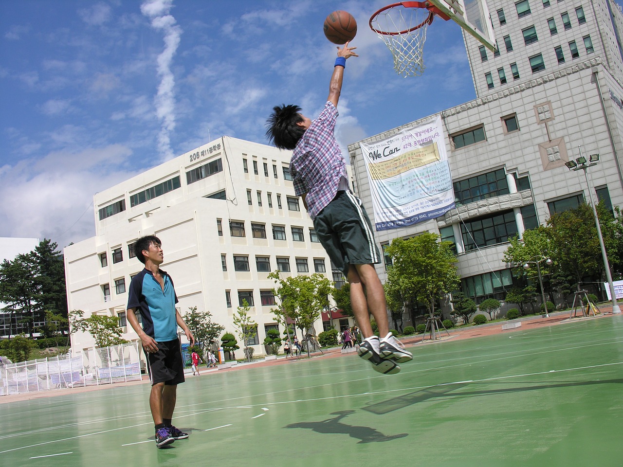 basketball sport sky free photo