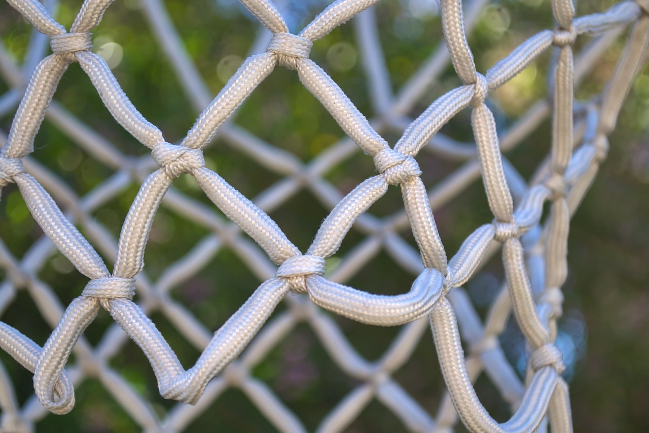 basketball net knots rope free photo