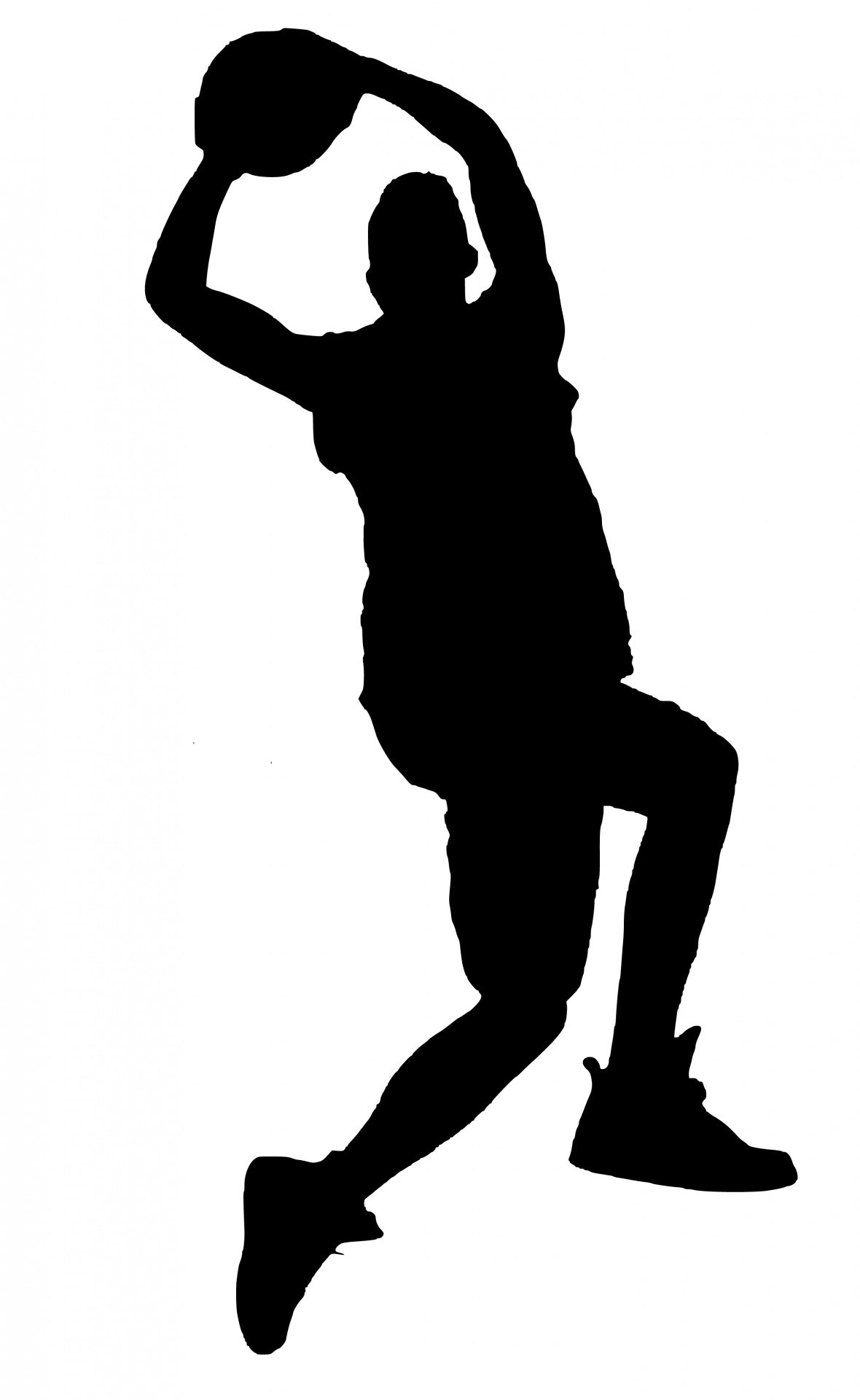 posts submit silhouette action basketball free photo