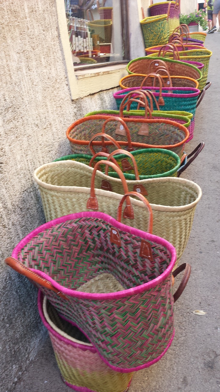 baskets provence color free photo