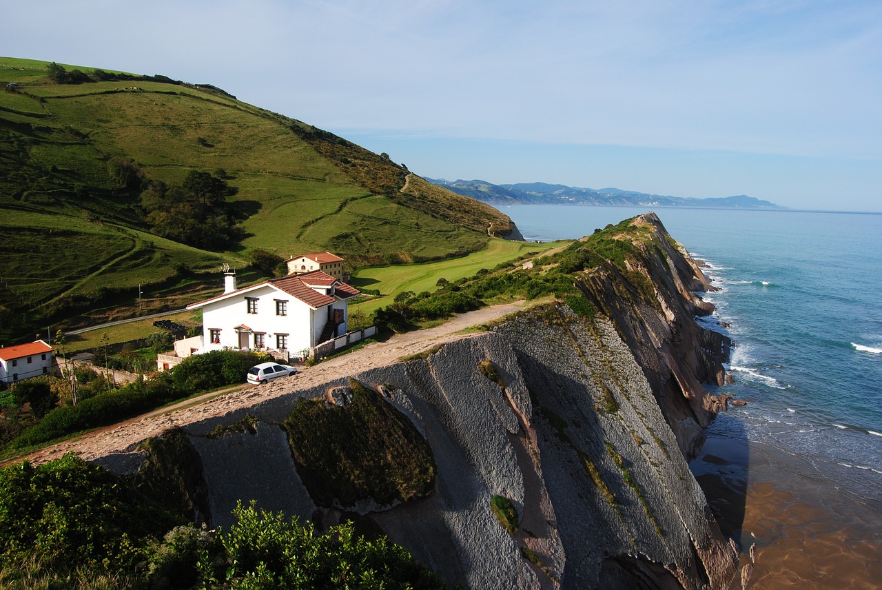 basque country flysch route landscape free photo