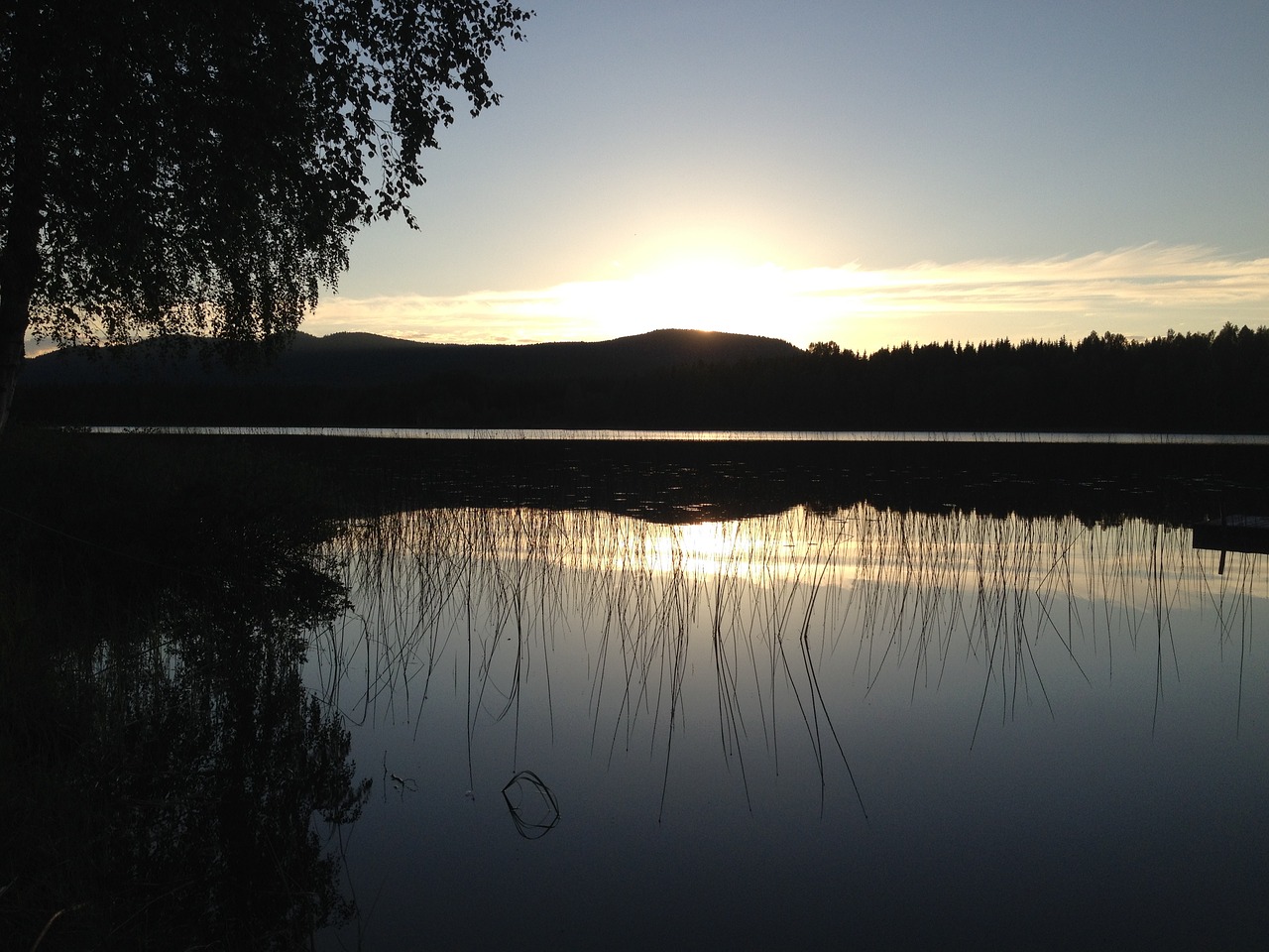 bässesjön  lake  landscapes free photo