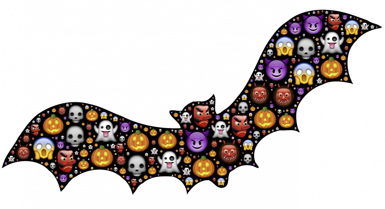 bat halloween emoji free photo