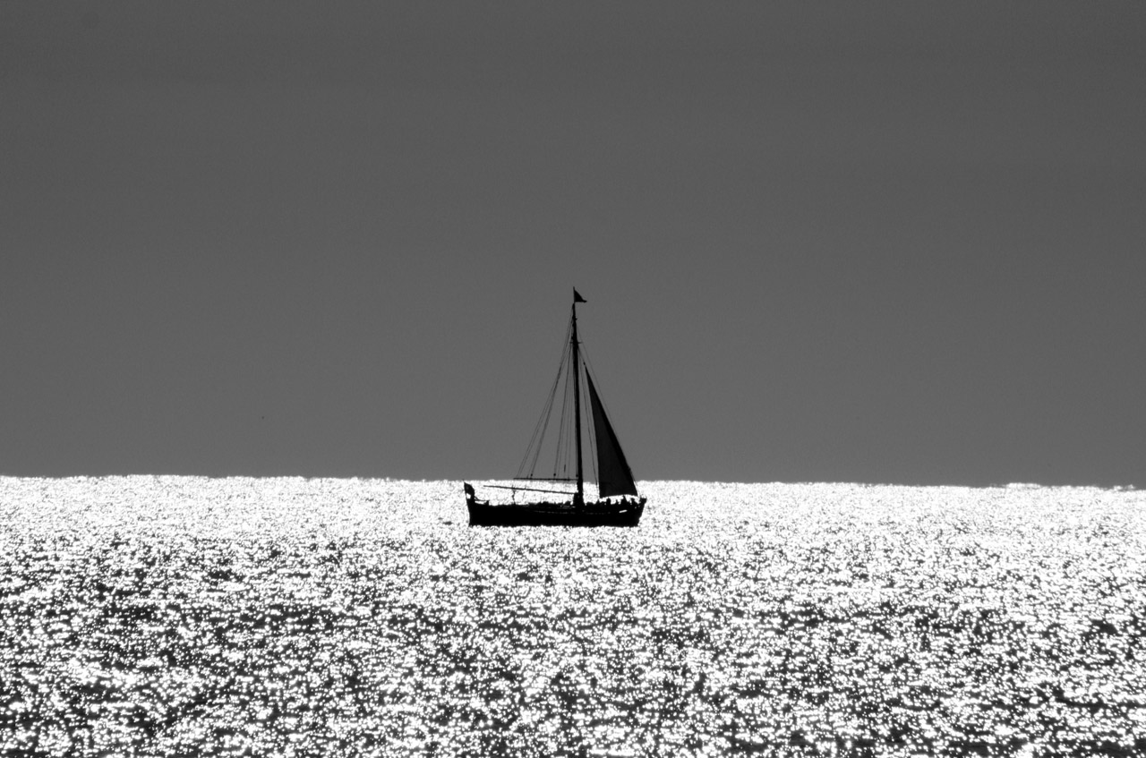 boat sea nature free photo