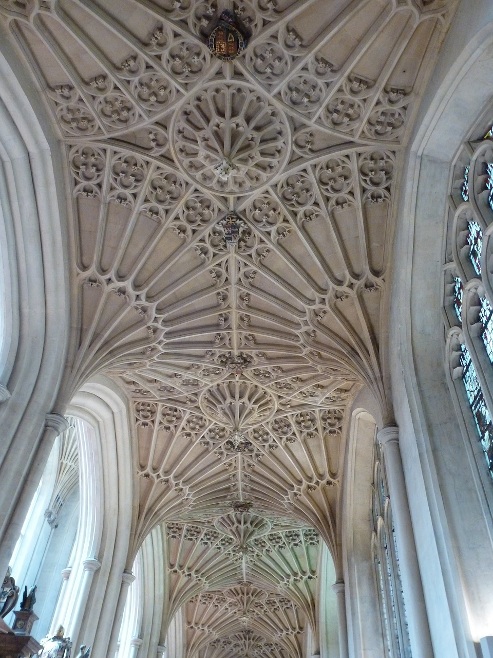 bath abbey england churches free photo