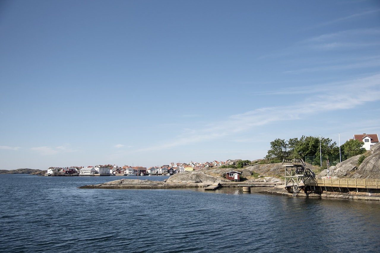 bathing area  mini-golf  sweden free photo