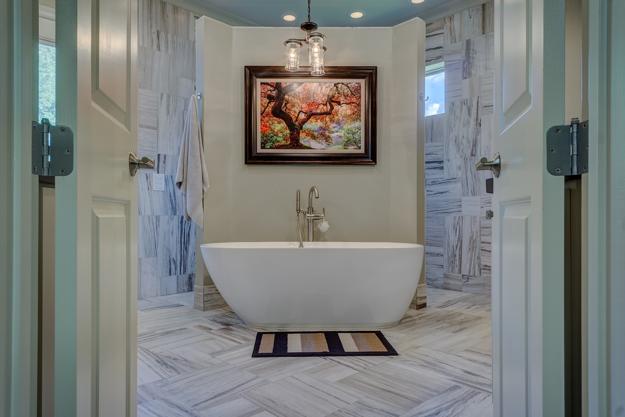 bathroom tub bathtub free photo