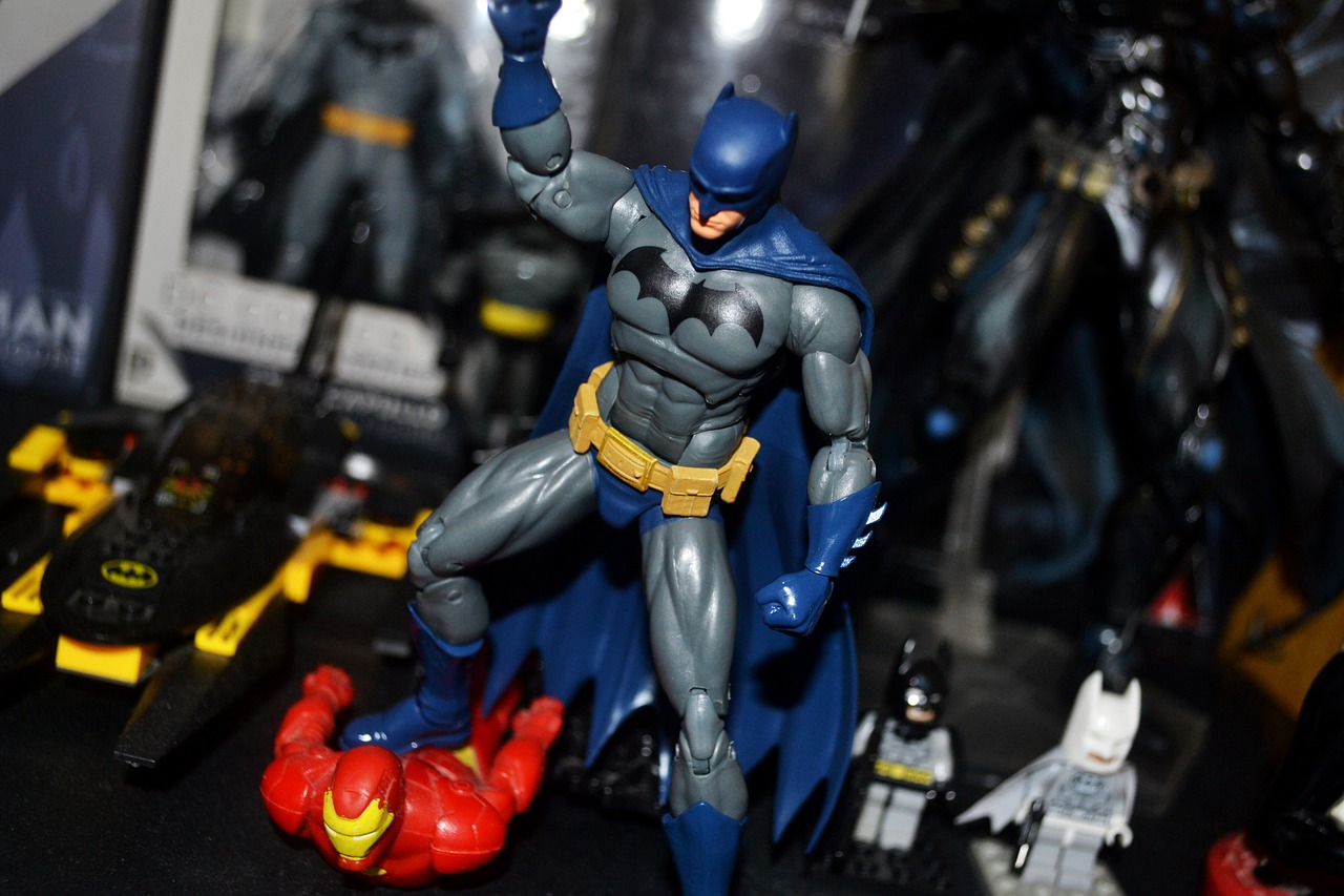 batman action figure collection free photo