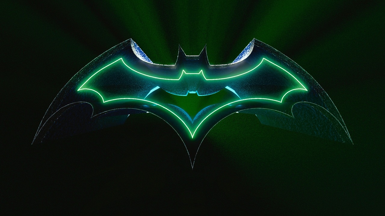 batman 3d logo free photo