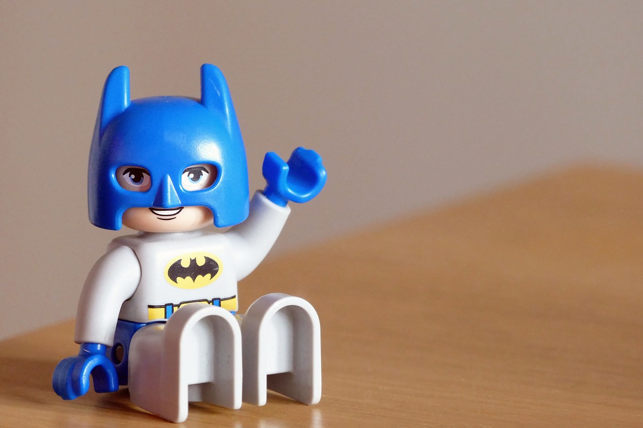 batman toy happy free photo