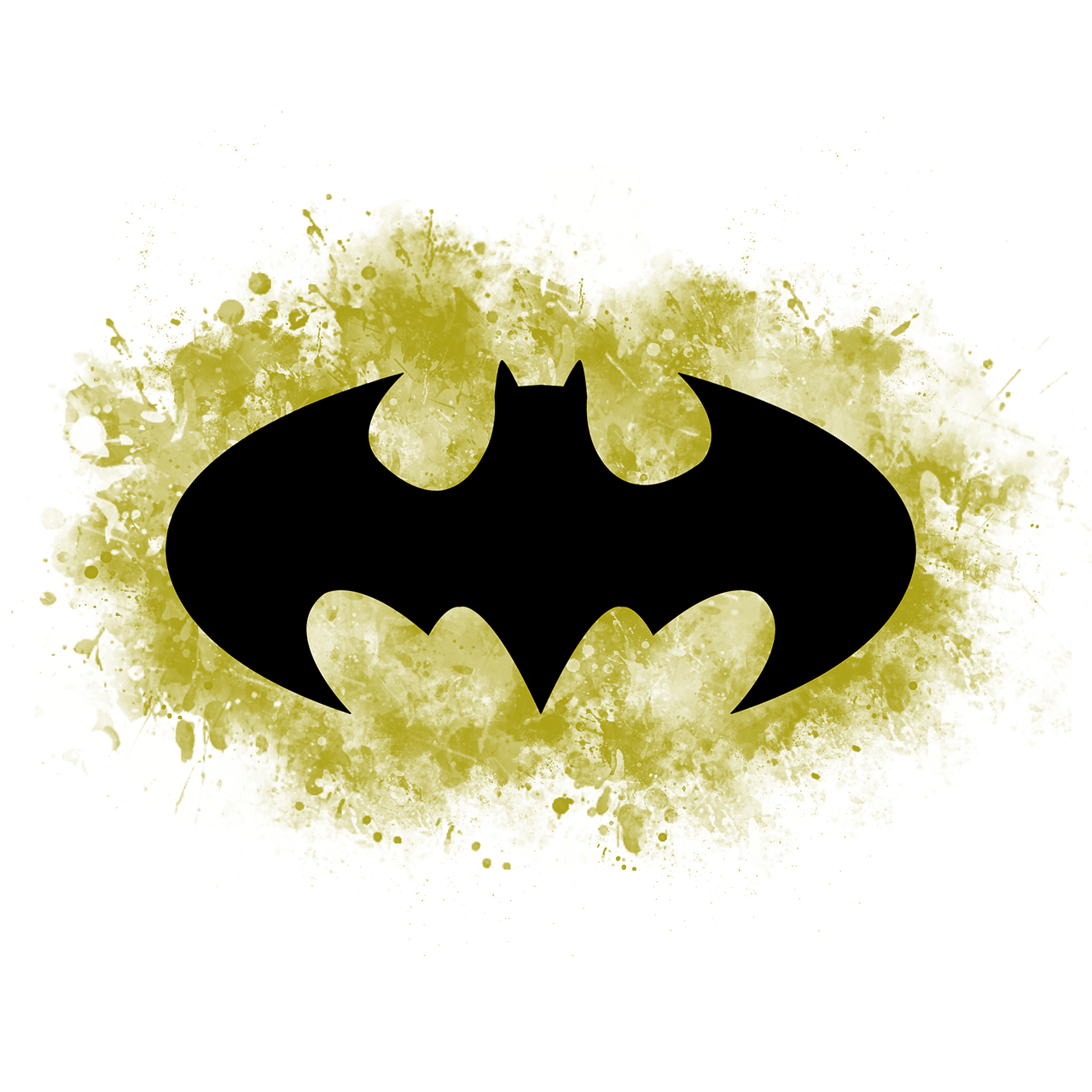 batman logo black free photo