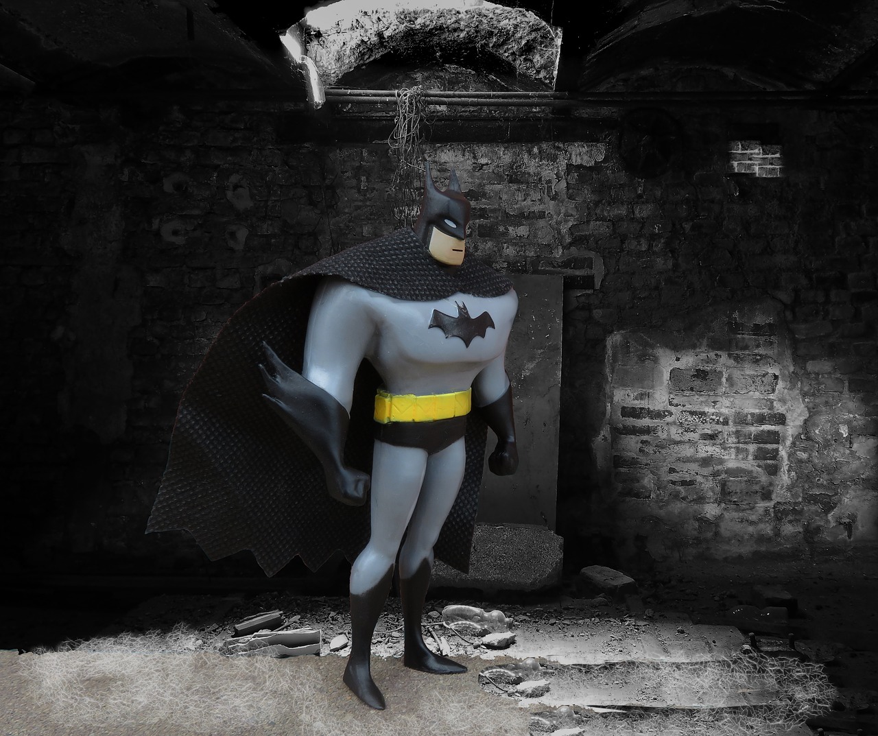 batman superhero dark free photo