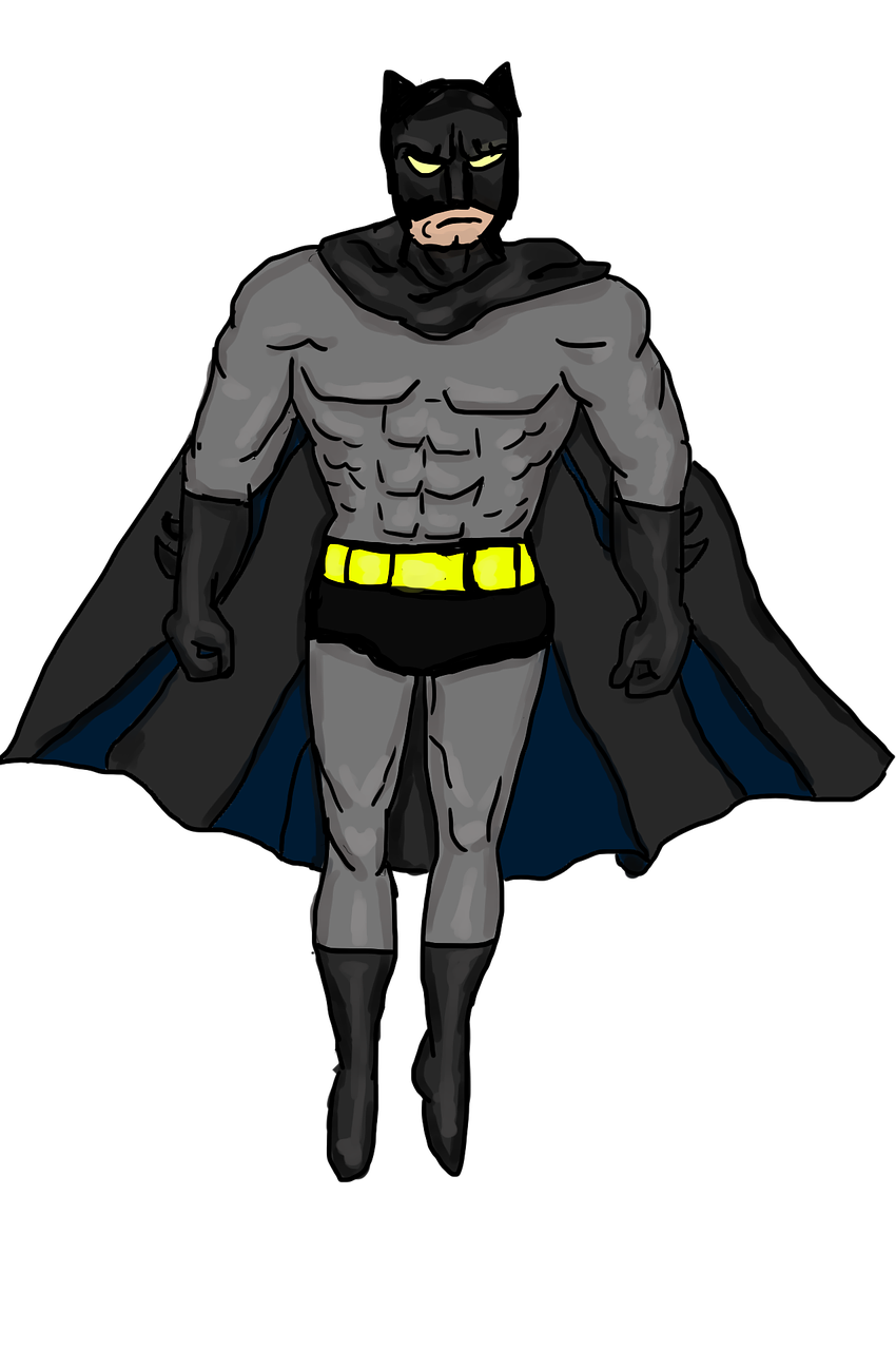 Download free photo of Batman, superhero, champion, strong, muscle - from  