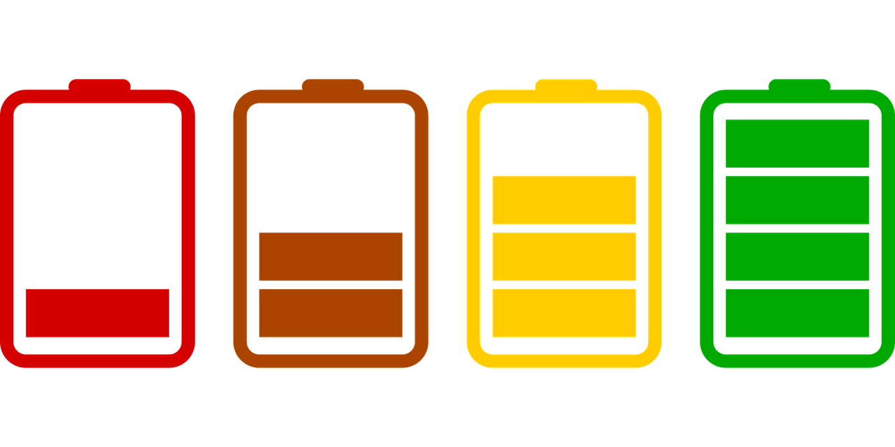batteries loading icons free photo