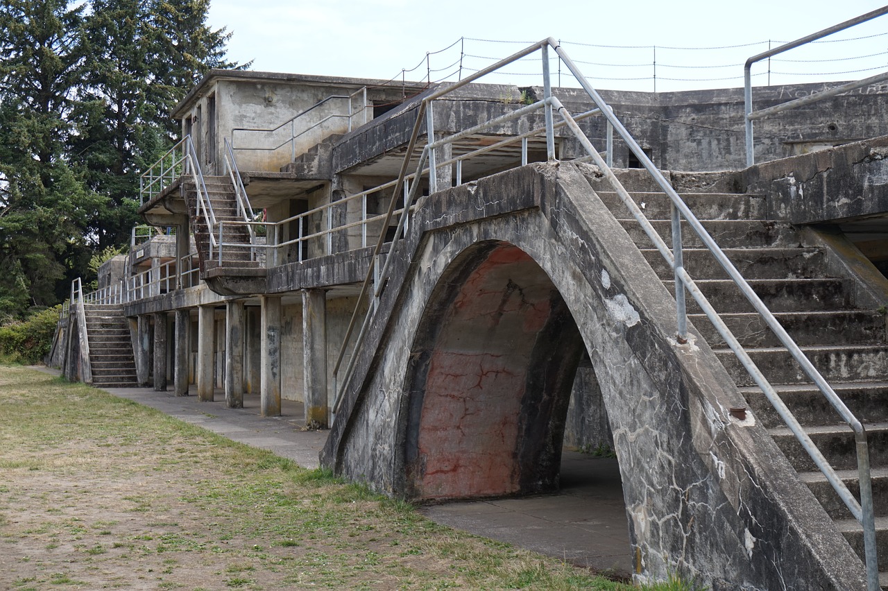 battery concrete structure free photo