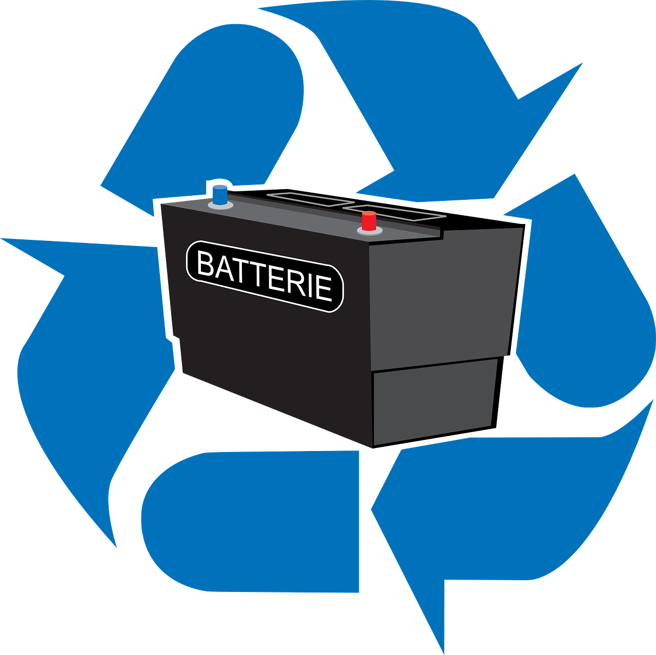 battery electric recycled free photo