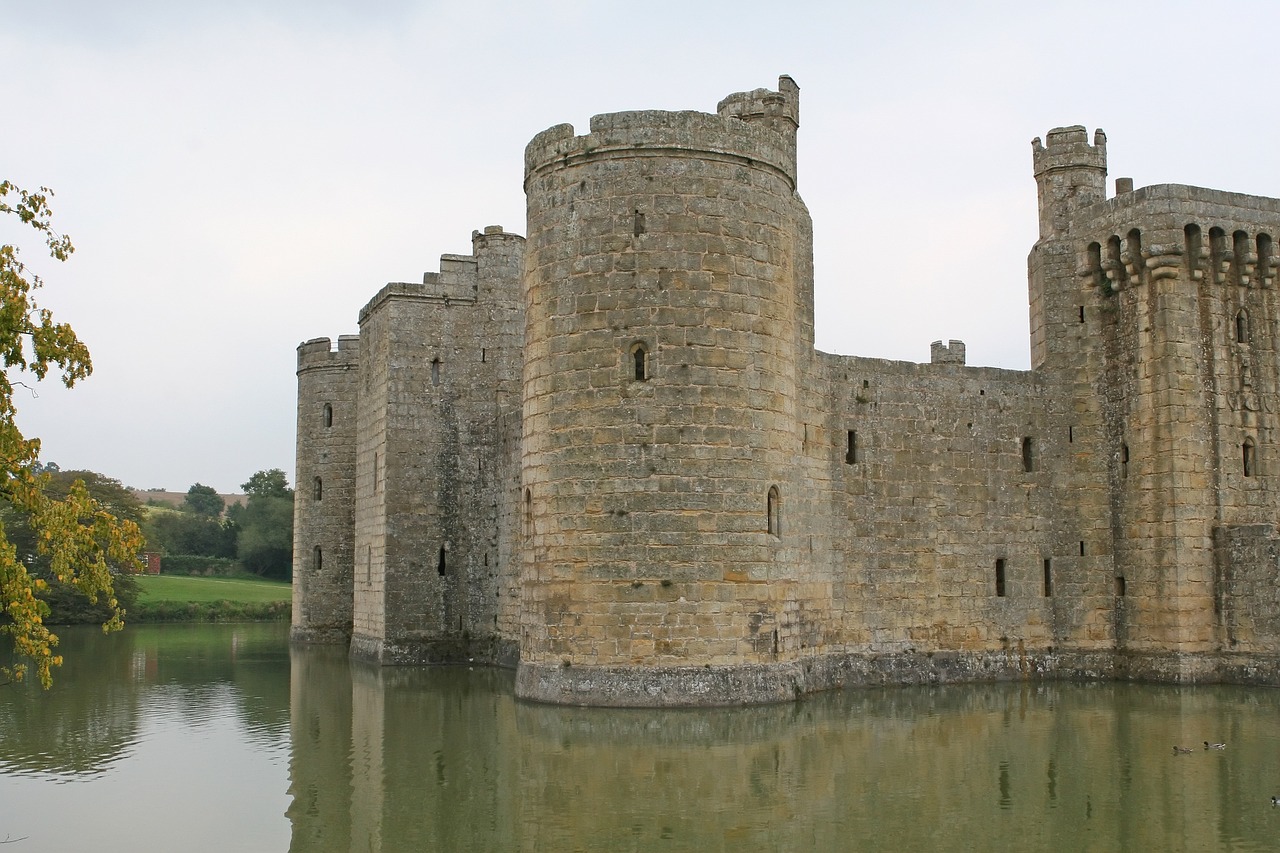 battlements blue britain free photo