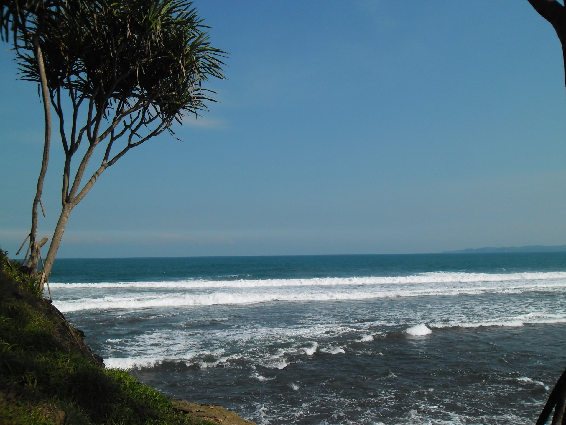 beach pangandaran indonesia free photo