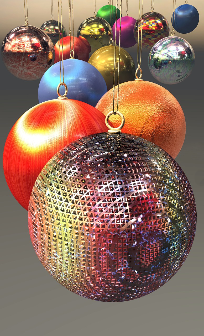 baubles decorations christmas free photo