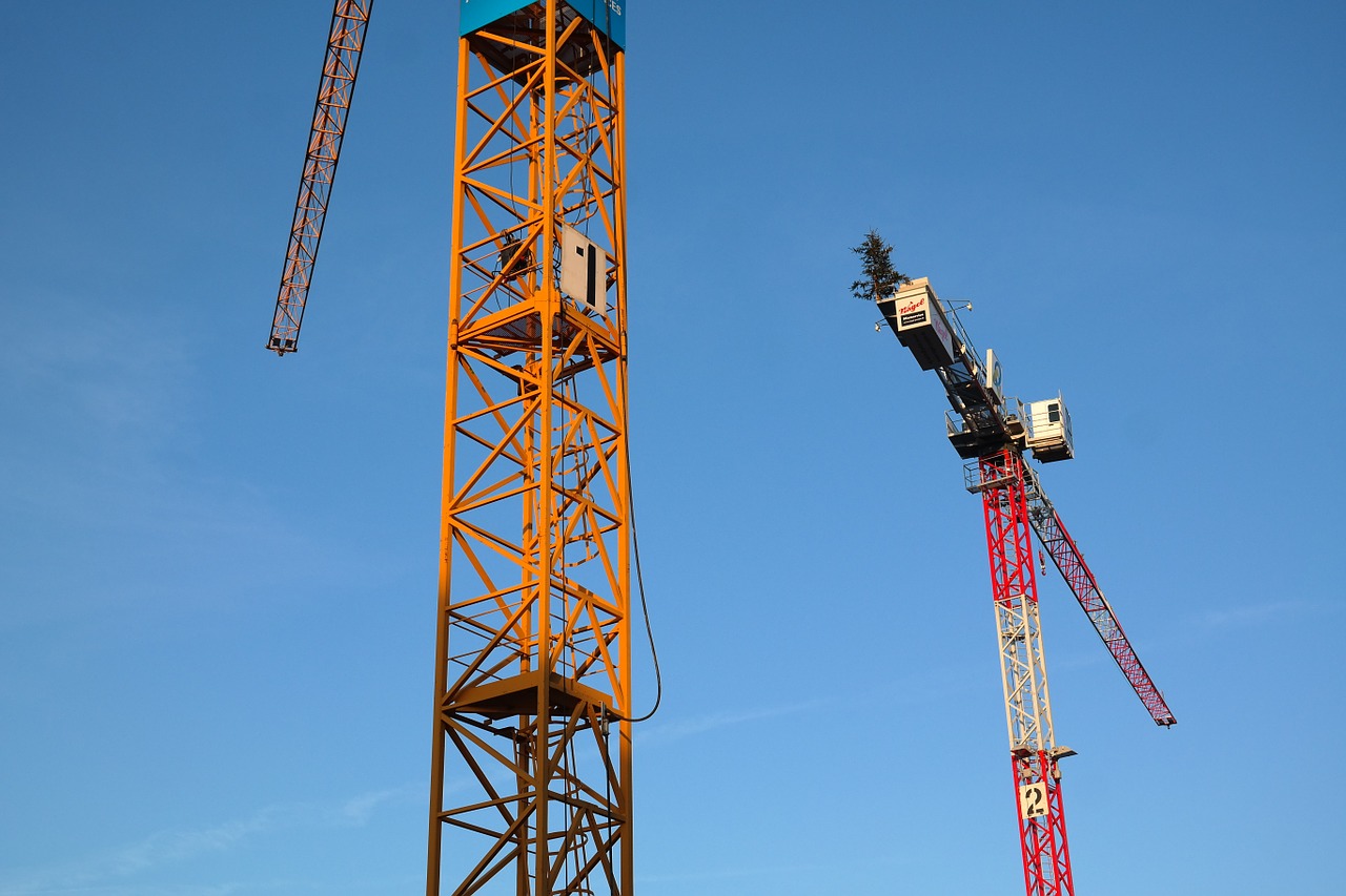 baukran crane build free photo