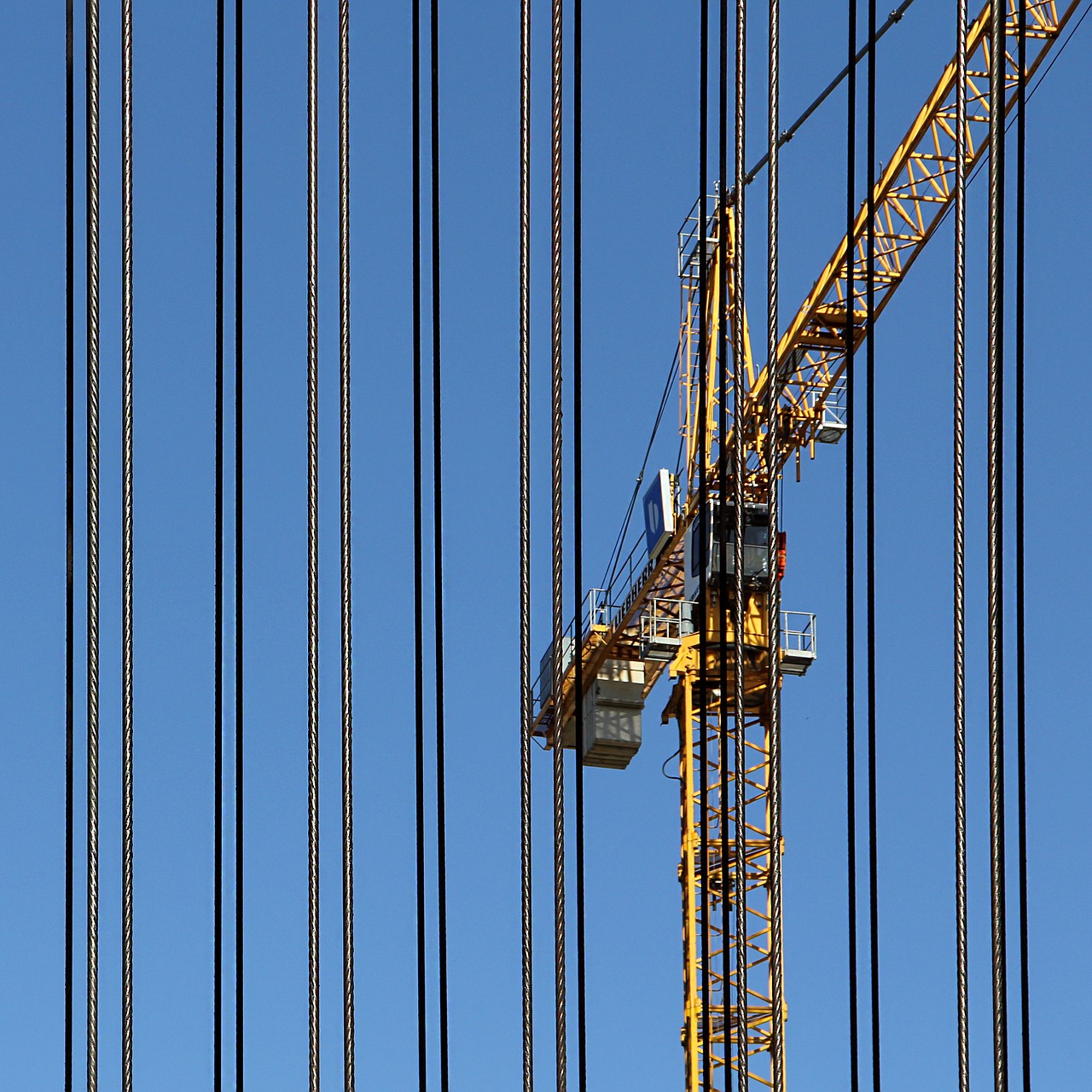 baukran crane wire free photo