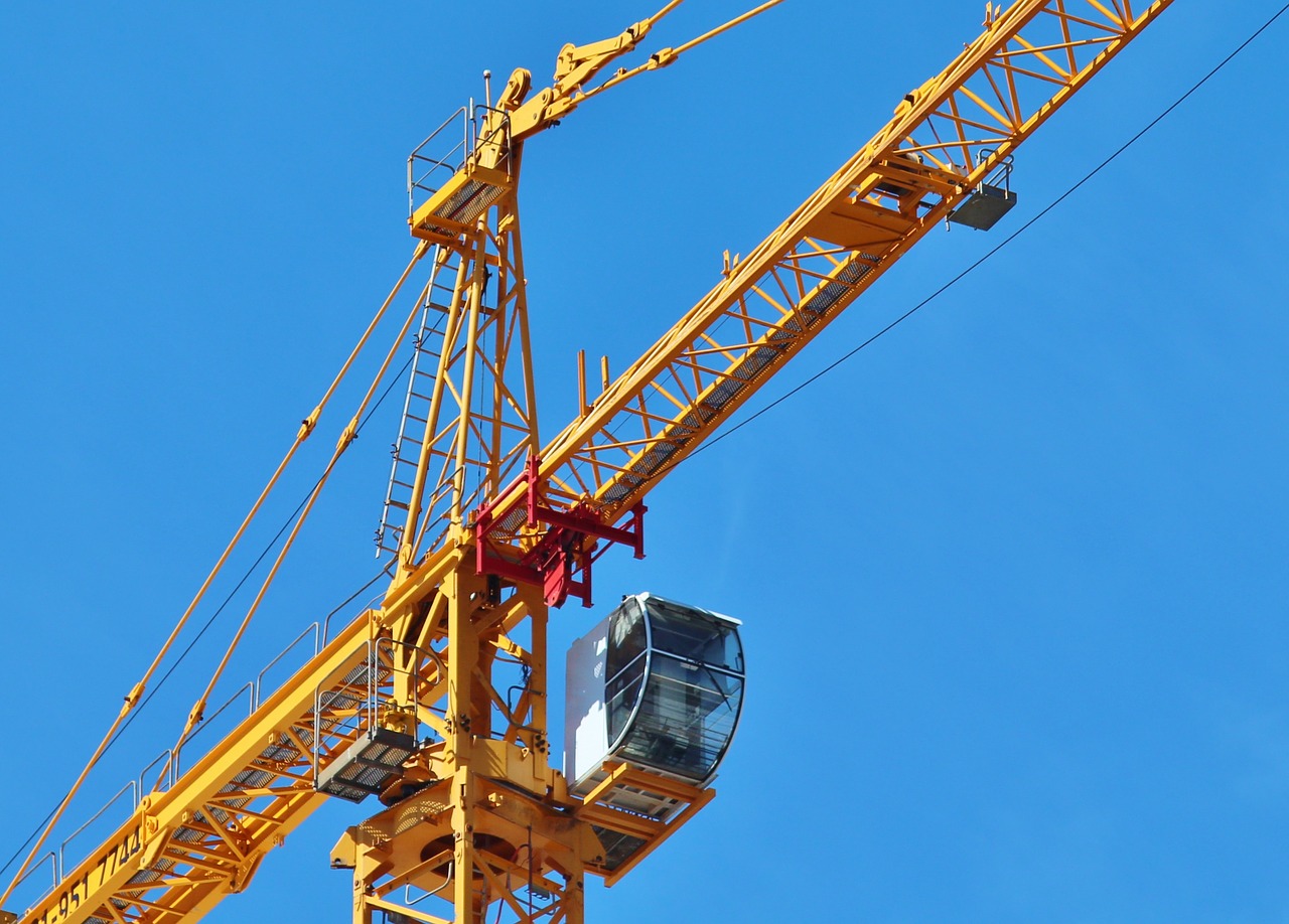 baukran crane construction free photo