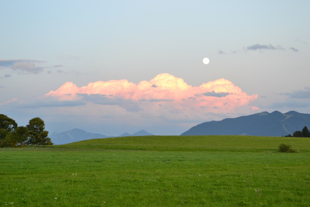 bavaria moon alpine free photo