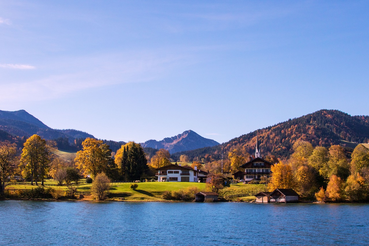 bavaria tegernsee autumn free photo