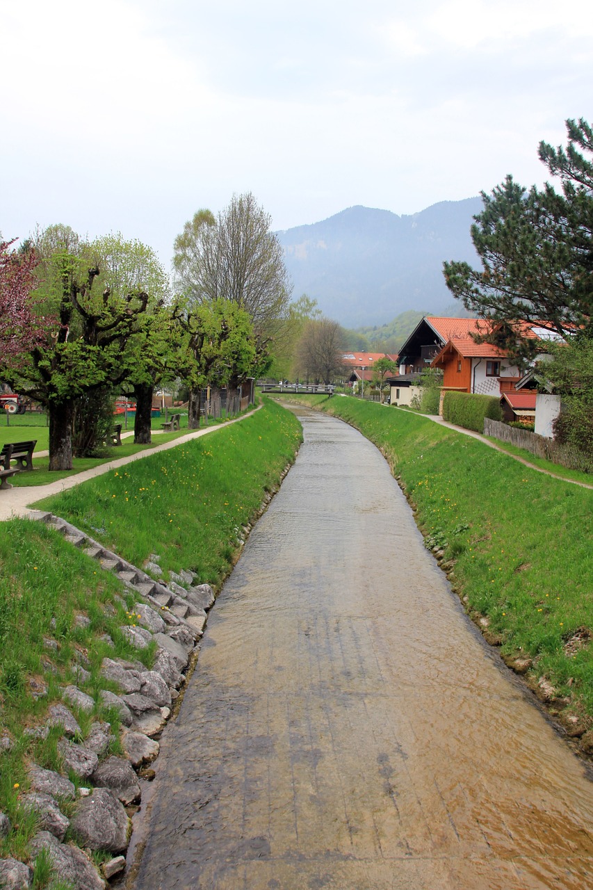 bavaria chiemgau river free photo