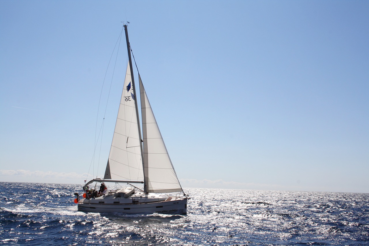 bavaria most wind sail free photo