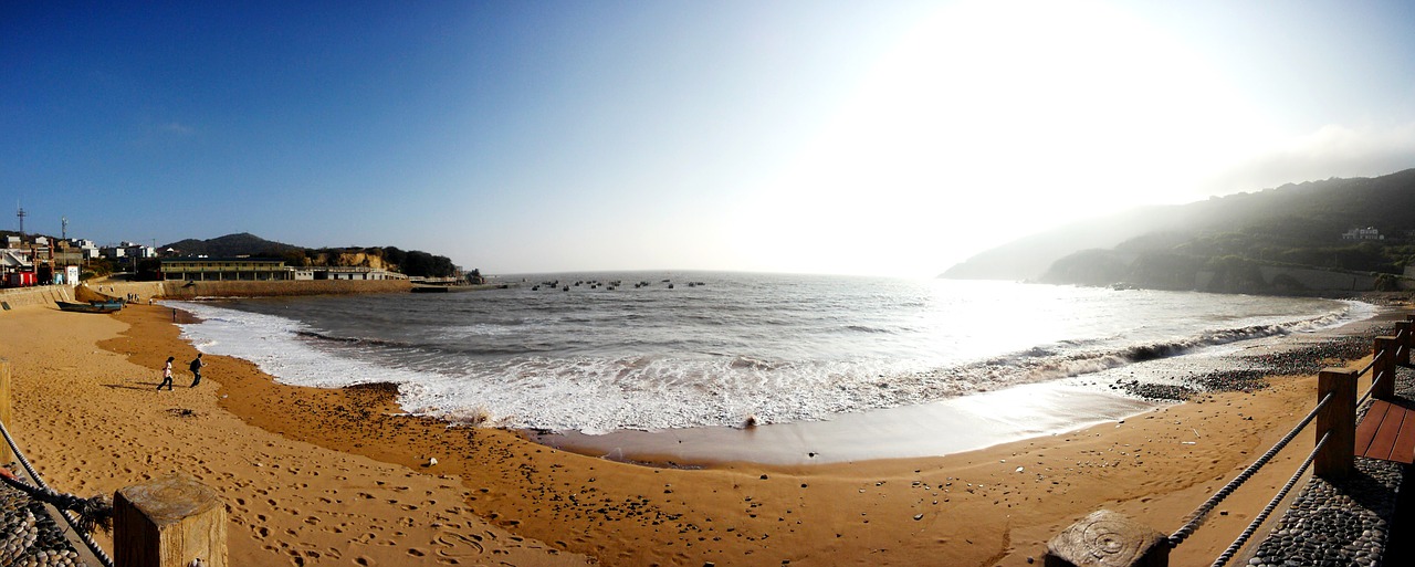 bay shengsi sunbathing free photo