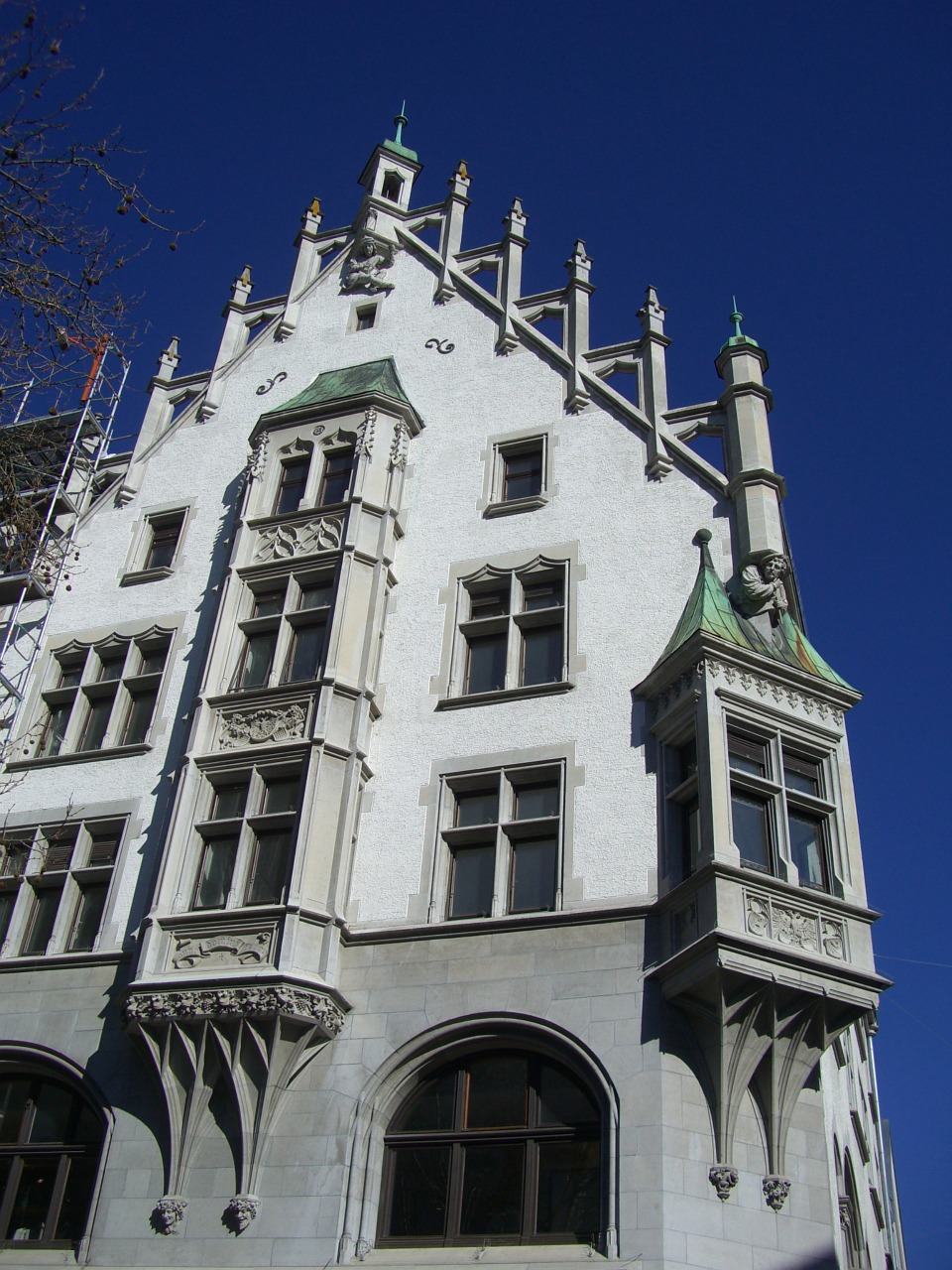 bay window ulm downtown free photo